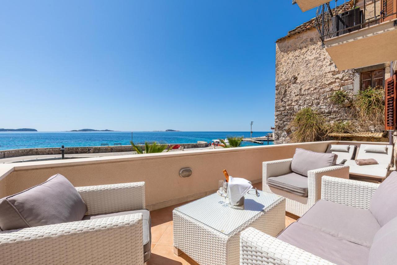 Villa Ana Apartments Mlini Eksteriør bilde
